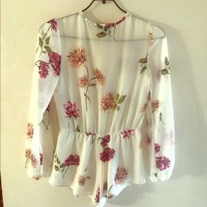 Floral romper